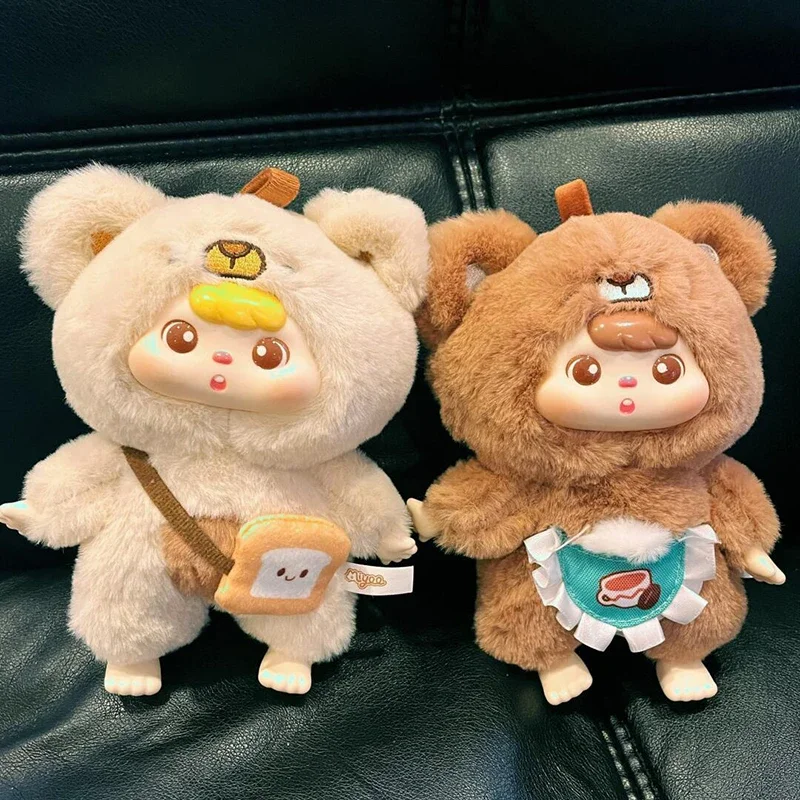 Рис кокос кофейня серия животных плюшевая слепая коробка игрушка кавайная