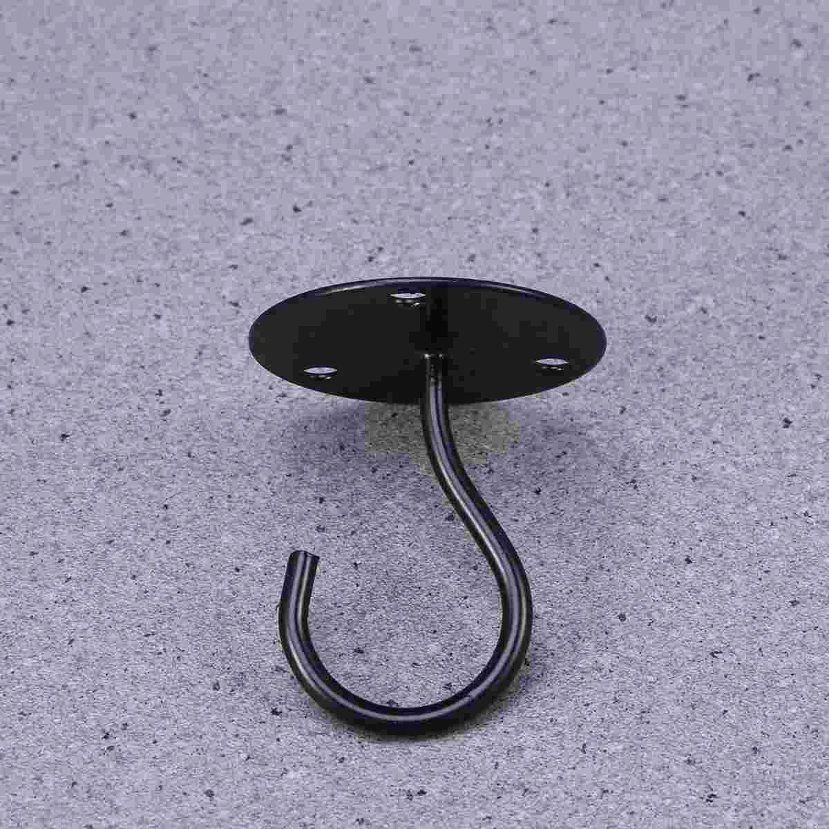 

1 Set of Cabinet Iron Overhead Elephant Trunk Shaped Mosquito Net Hooks for House Cabinet