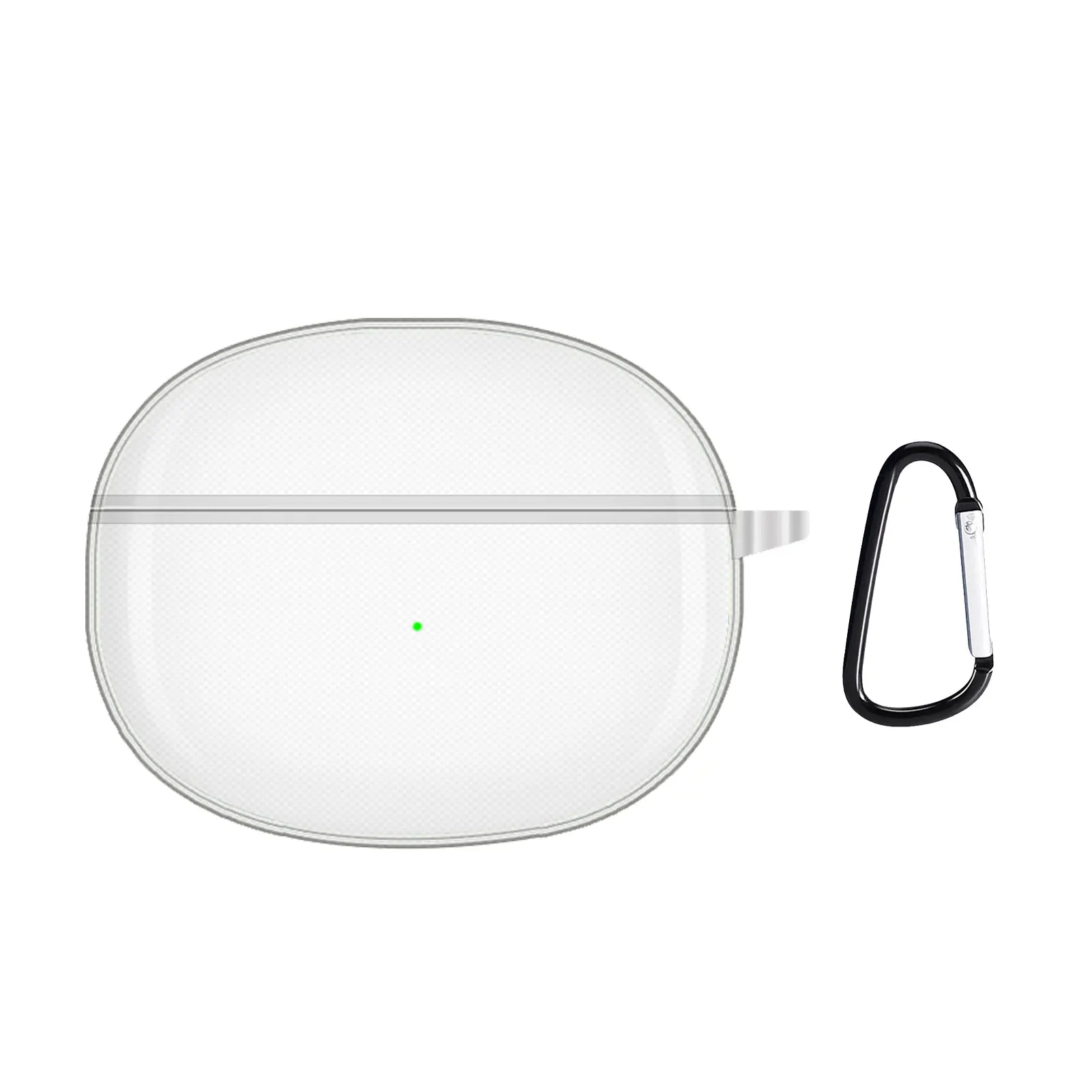 

Realme Buds Air 3 Earphone Case TPU Clear Case With Keychain Fashion Soft Anti-drop Earphone Shell Cover For Realme Airbuds 3