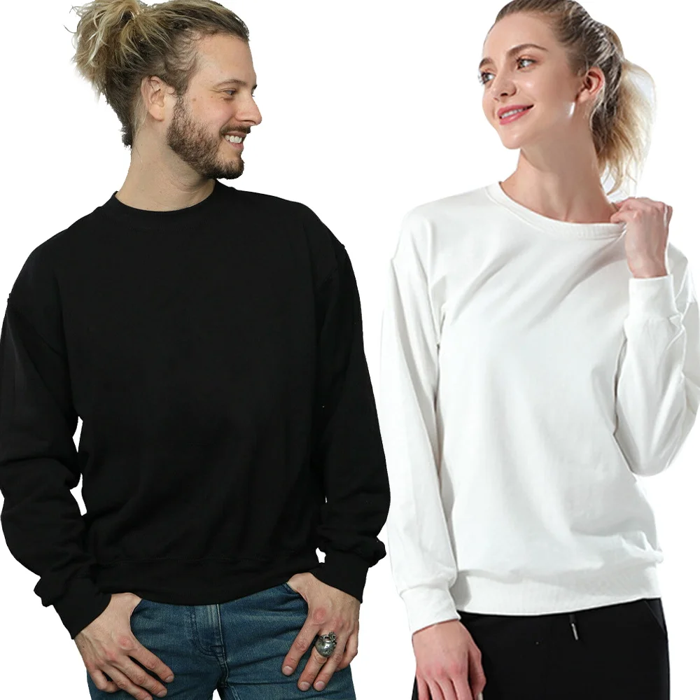 

Женские свитшоты, одежда с длинным рукавом, теплый Повседневный пуловер с круглым вырезом, осенняя модная мужская новая Толстовка с длинным...