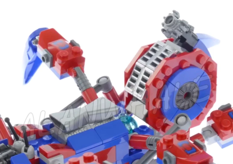 440 шт. гусеничная песчаная база Super Fighter Spider со скрытыми алмазными элементами