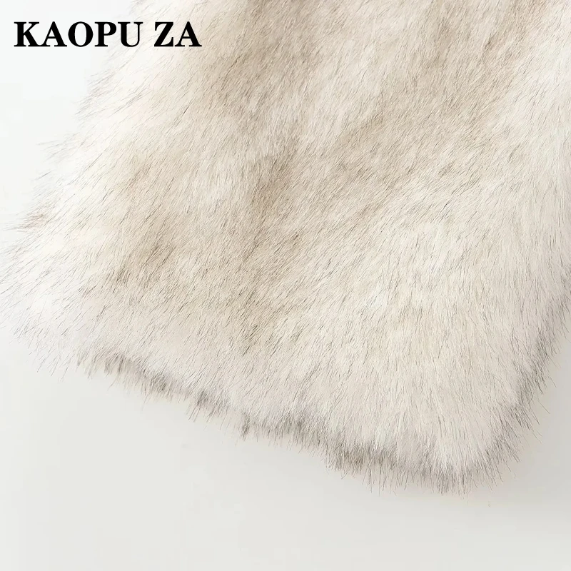 KAOPU ZA женская осенне-зимняя модная однотонная куртка на пуговицах с длинными