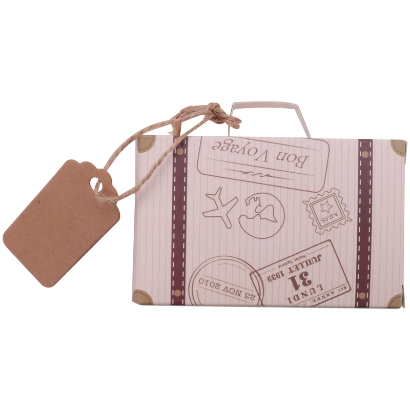 Акция! 10 комплектов креативных мини-чемоданов дизайнерская коробка для конфет