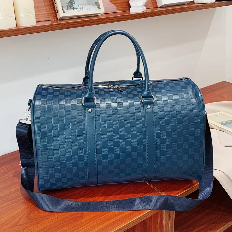 

Large Capacity Out Luggage Bag Soft Leather Fitness Bag Handbags for Women 2022 Designer Luxury Wallets Famous Brands Bad Kemove