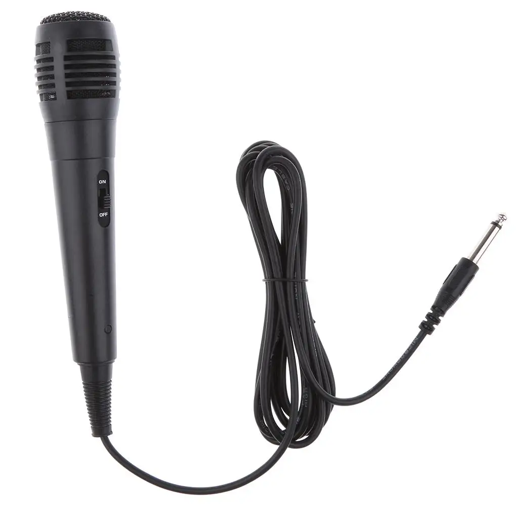 

6.35mm Vocal Dynamic Microphone Instrument Mic for Karaoke Voice Recording