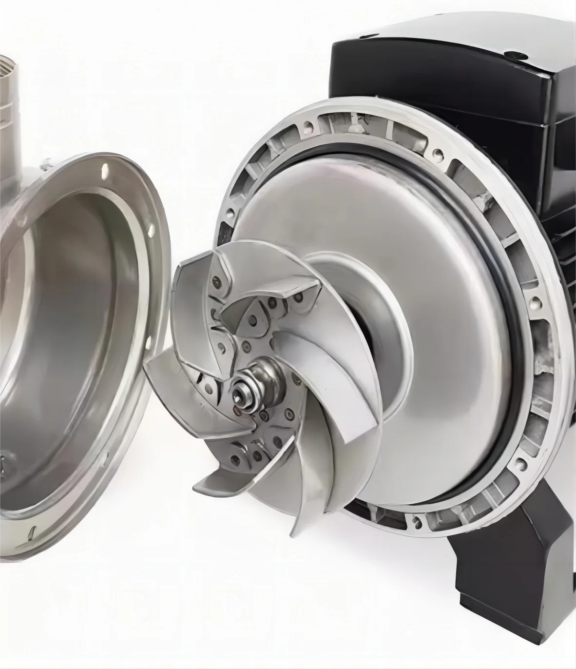 Полуоткрытый центробежный насос из нержавеющей стали серии BK Циркуляционный