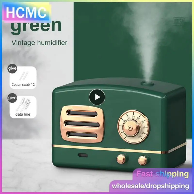 

Usb Charge Aromatherapy Diffuser Essential Oil Mist Essential Oil Mist Maker Retro Mini Ultrasonic Humidifier Usb Air Humidifier