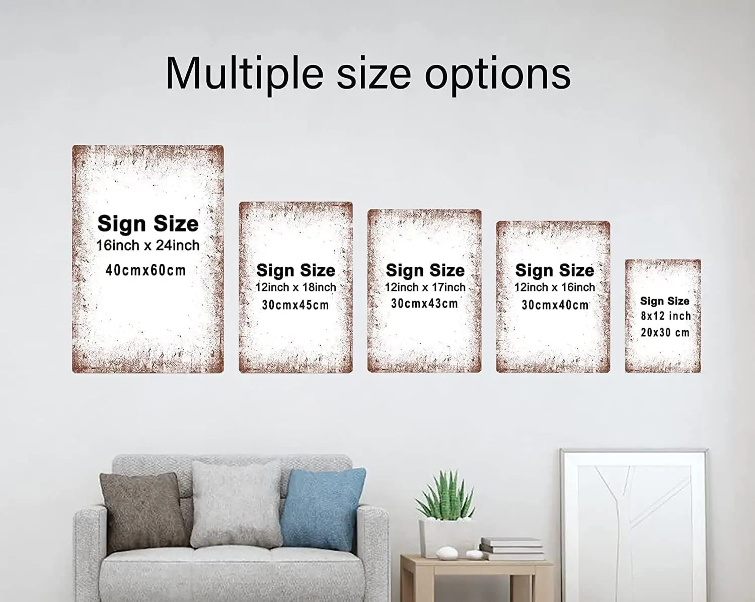 Забавный Vntge Metl Tn Sgn Slon Wll Decor Skn Cre Quote Плакат Shbby Chc rt Декор Plque For Home Ktchen Br C