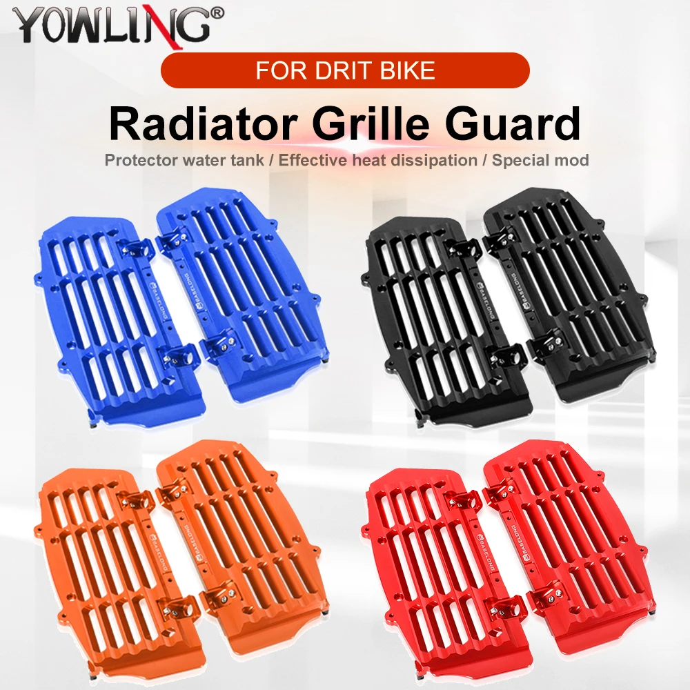 For GASGAS GAS GAS EX EC MC 125 200 250 300 250F 350F 450F 350 450 F 2021-2023 Motorcycle Radiator Grille Guard Cover Protector