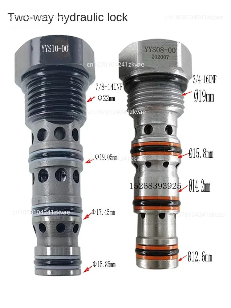Гидравлический двухсторонний гидравлический контрольный клапан