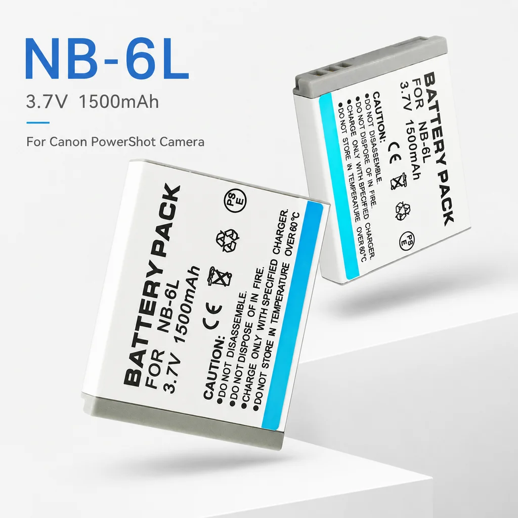 Фото Аккумулятор для цифровой камеры NB-6L NB-6LH 1500 мАч Li-ion перезаряжаемый для Canon PowerShot SX700 S120 S110 SX170 IS 280HS S95 SX270HS №1
