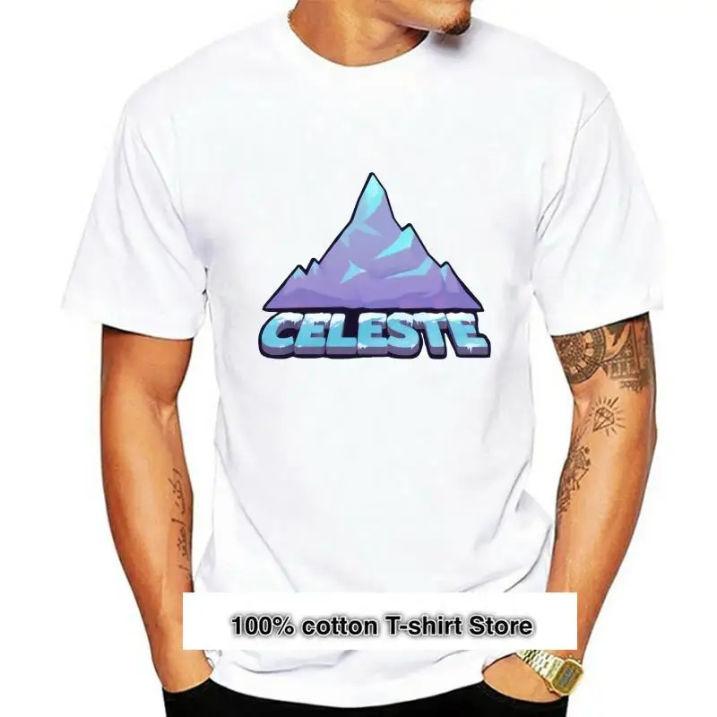 Camiseta con logotipo de Celeste para hombre, camisa para mujer