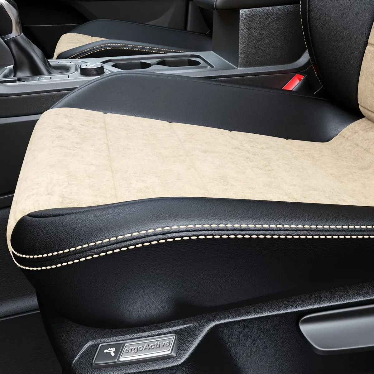 Чехлы на СангЙонг Актион Спорт 2006-2012 Алькантара