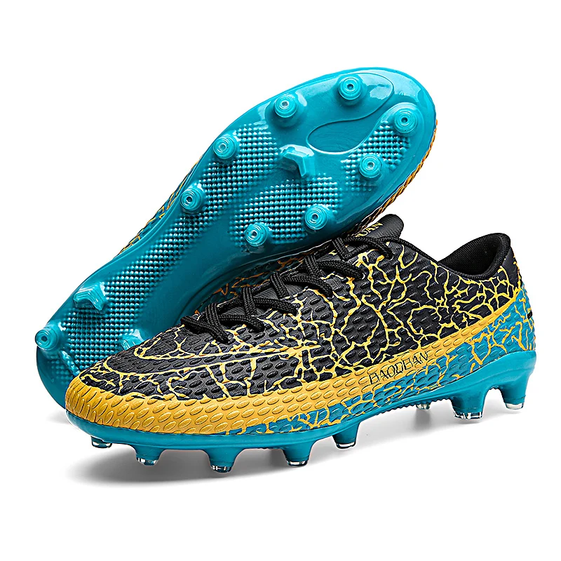 

Plus Size 35-47 Soccer Shoes for Men Non-Slip Turf Soccer Cleats TF/FG Training Football Sneakers Chuteira Campo for Men