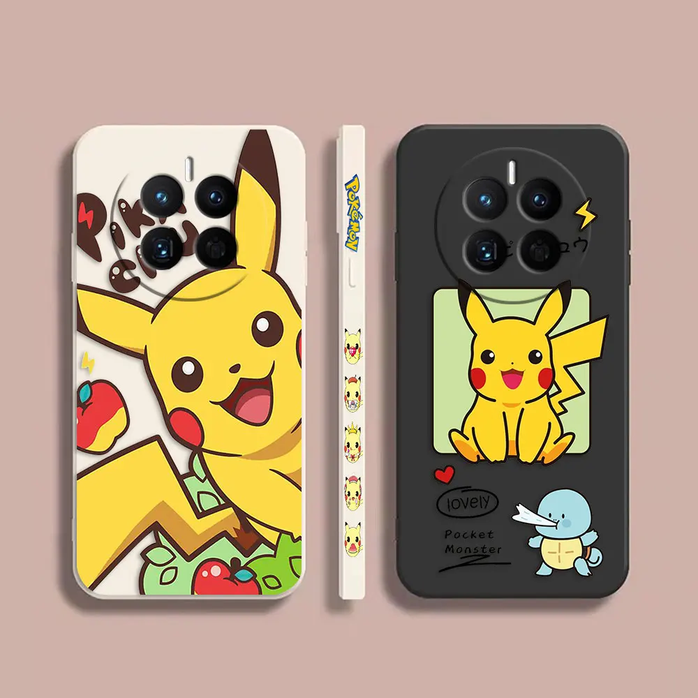

Case For Huawei MATE 20 20X 30 40 50 P20 P30 P40 P50 P60 PRO PLUS Case Cover Funda Cqoue Shell Capa Cartoon p-Pokemon p-Pikachu