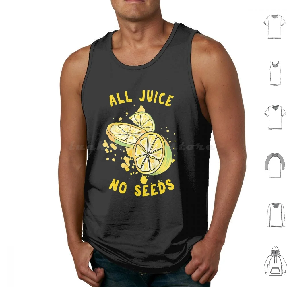 

Funny Vasectomy All Juice No Seeds | Vasectomy Gifts For Men Tank Tops Print Cotton Vasectomy Funny Vasectomy 100