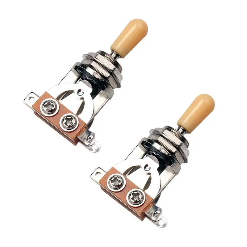 

Metric 3 Way Short Straight Guitar Pickup Selector Toggle Switch Knob For Gibson Epiphone Lp Les Paul Electric Guitar Parts(Pack