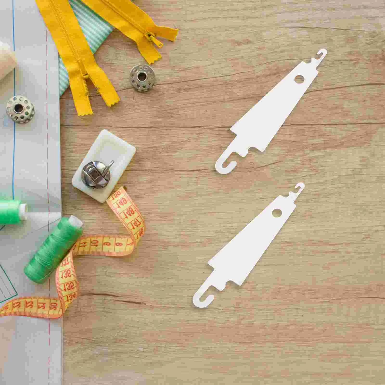 

Threader Needle Tool Eye Steel Sewing Hook Accessories Large Threading Punch Metal Thread Embroidery Craft Tools Diy Quick