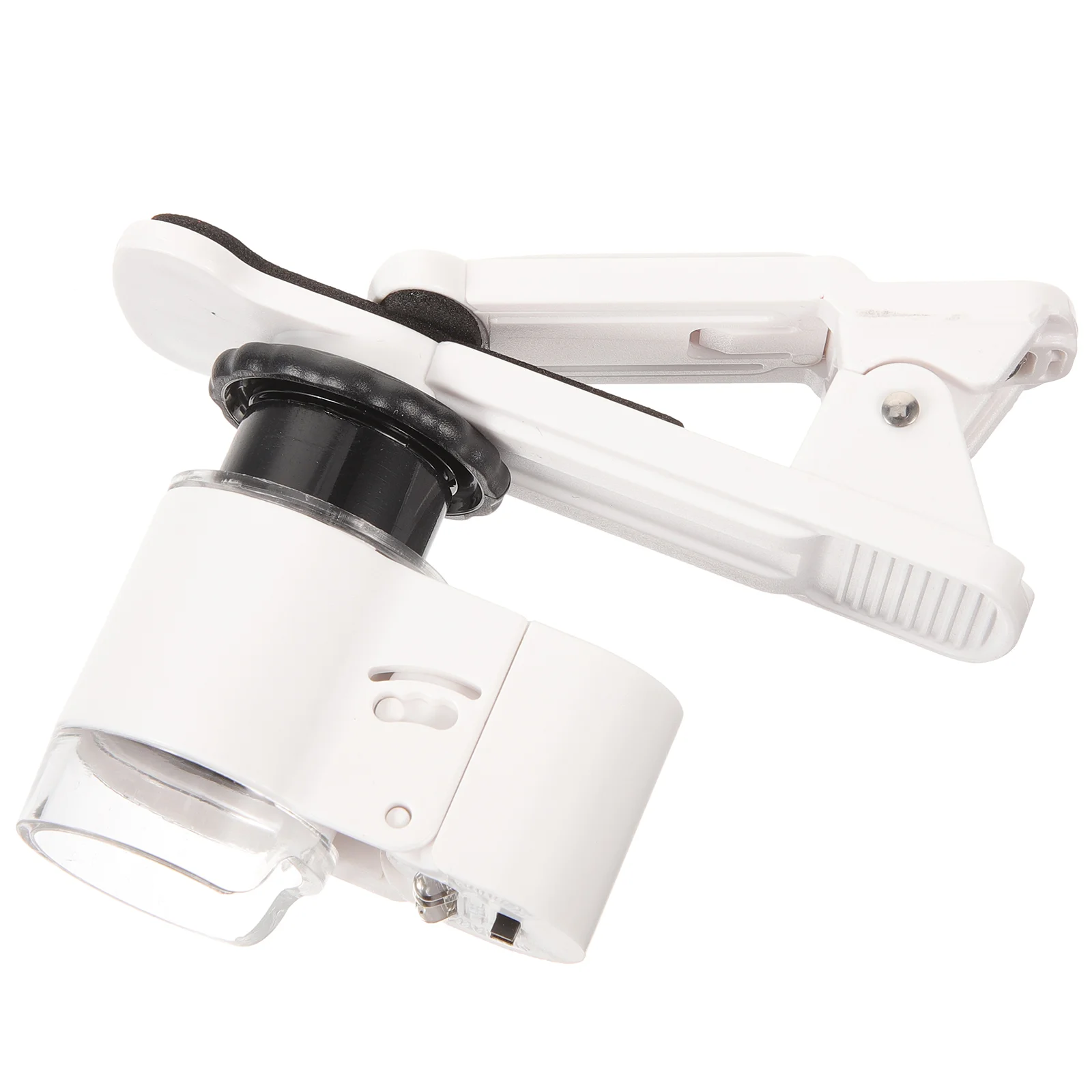 Мощный ювелирный микроскоп зажим для мобильного телефона увеличительное стекло