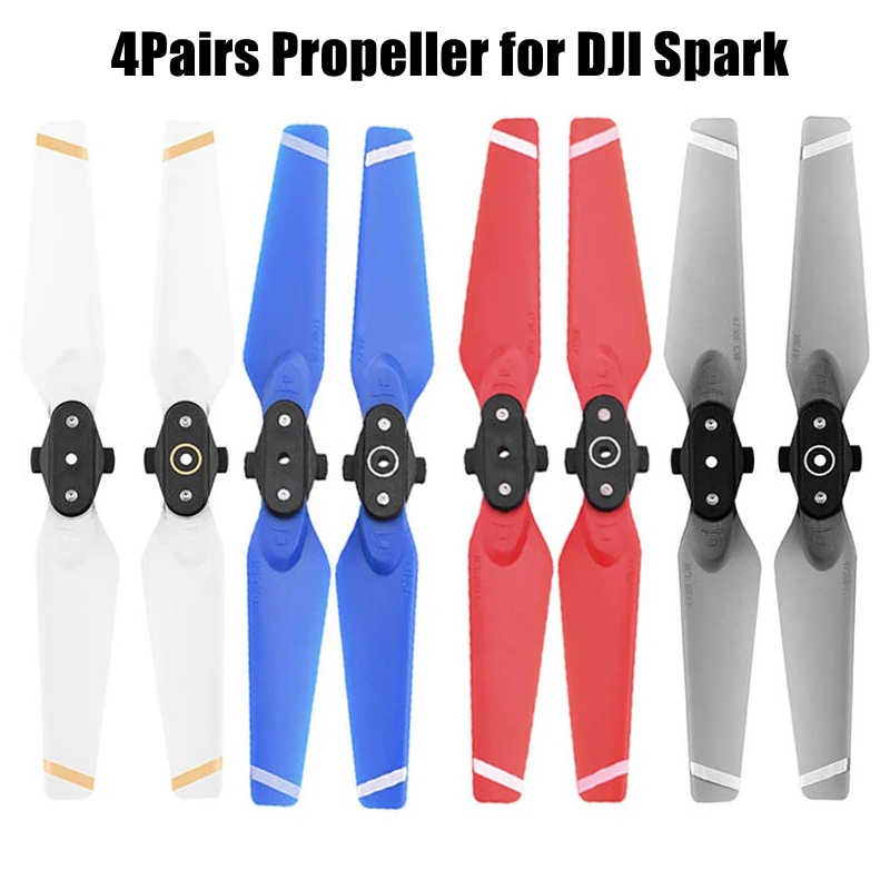 4 пары пропеллеров для дрона DJI Spark быстросъемные 4730F складные лопасти CW CCW запасные аксессуары