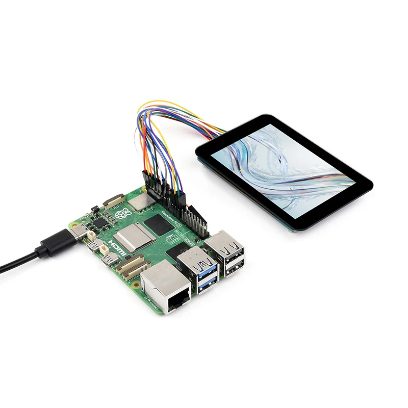 3 5-дюймовый емкостный сенсорный ЖК-дисплей 320x480 IPS-дисплей ST7796 FT6336 Драйвер для