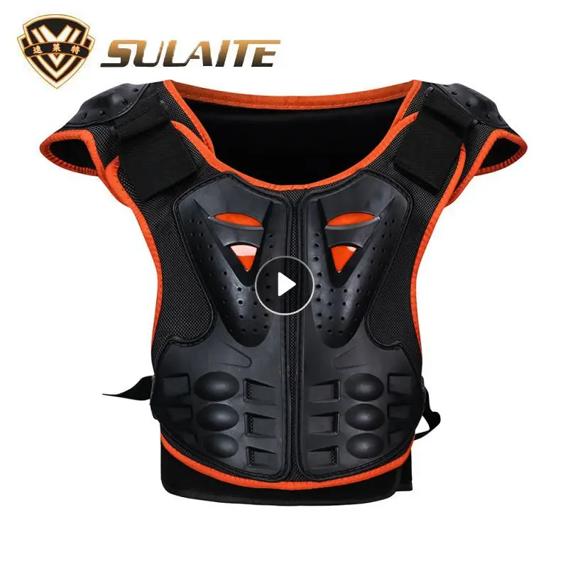 

SULAITE Kids Motorcycle Armor Spine Chest Protection Equipment Motocross Skateboard Motorcycle Accessories Riding Protection