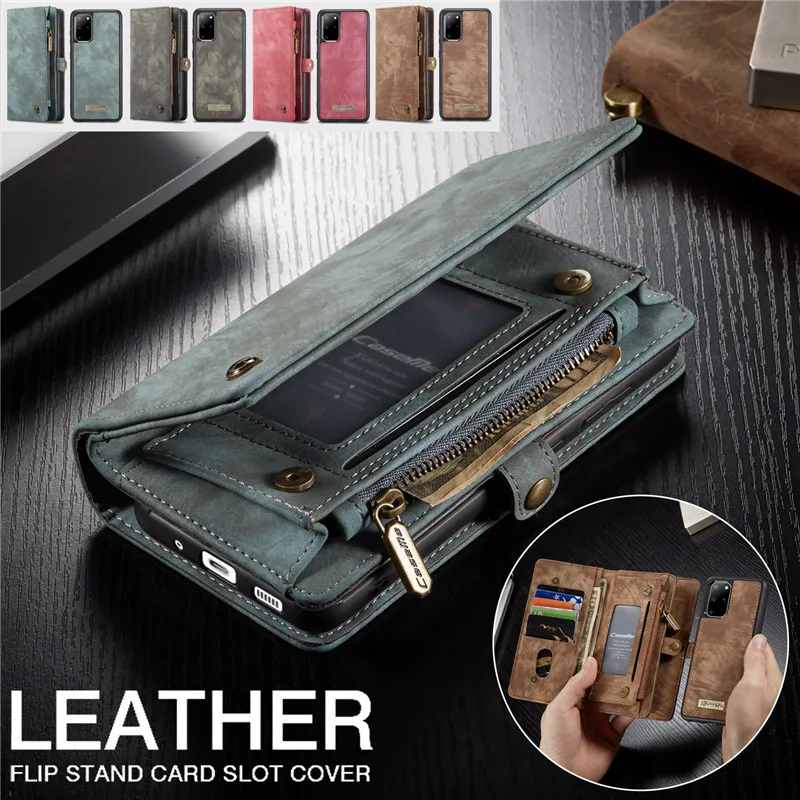 

Leather Case for Samsung S21 S20 FE S10 S9 S8 Plus S7 Wallet Card Cover for Galaxy Note 20 Ultra 10 9 A50 A70 A51 A71 A21S Coque