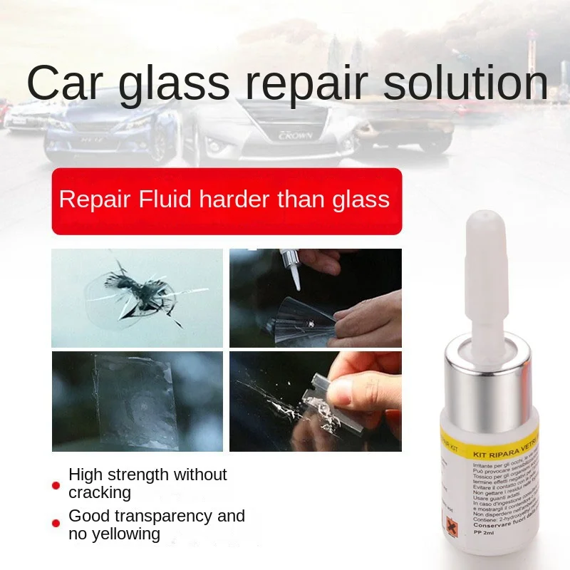 

Car Windshield Windscreen Glass Repair Resin Kit Auto Vehicle Casement Fix Tool Car Windshield Cracked Repair Glue