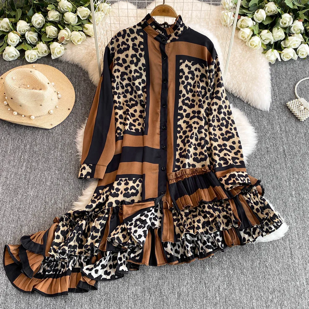 Женская Асимметричная рубашка элегантная повседневная Свободная в европейском