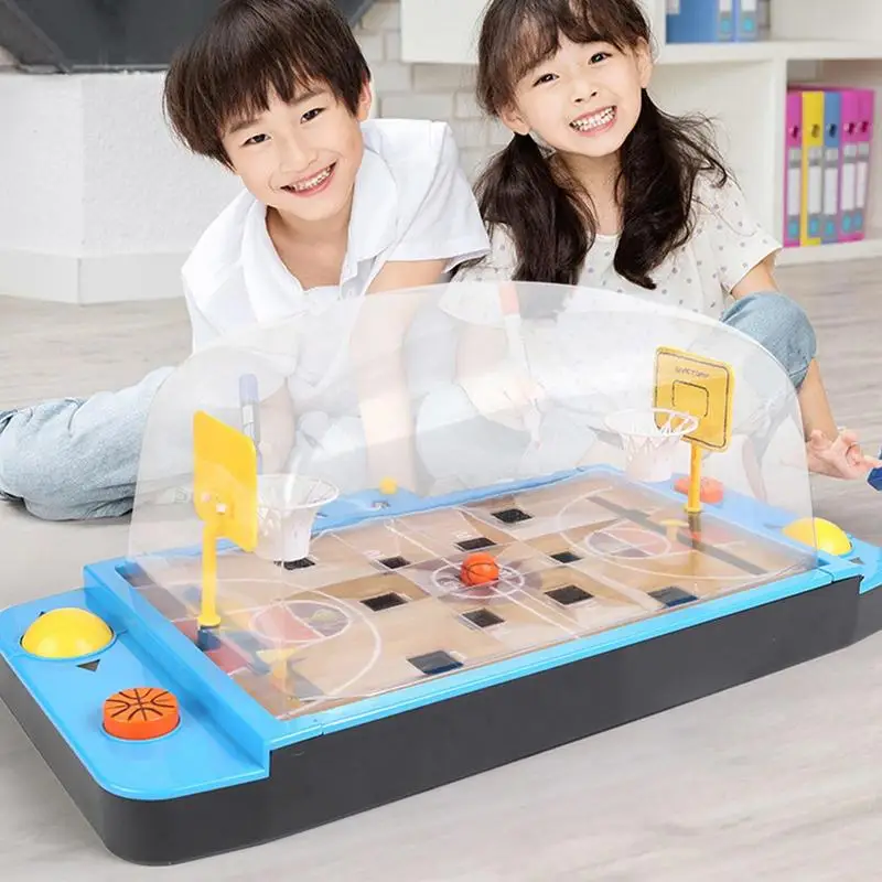 Детский мини-баскетбольный игрушечный набор настольные мини-игры с гладкими