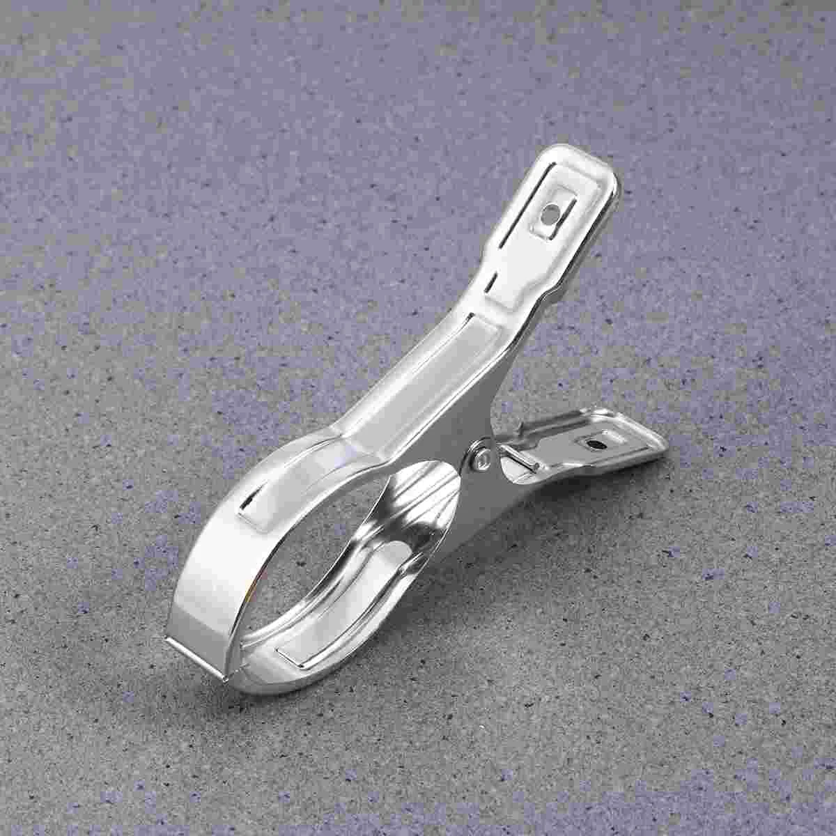 

2PC Clothes Clamps Beach Chair Clips Metal Clothespins Pool Cover Clips Beach Towel Clips Lounge Clips