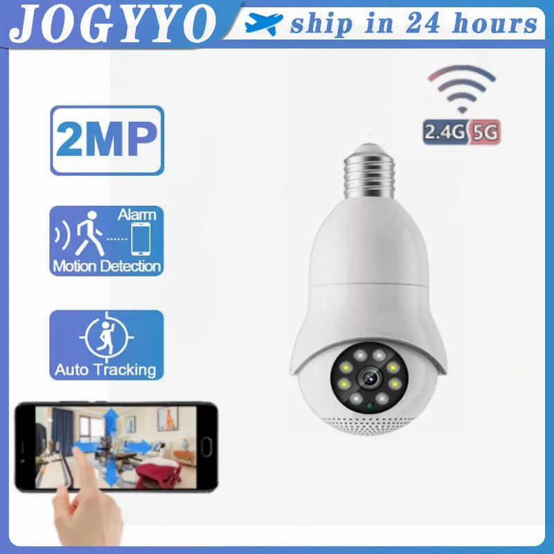 

2MP Bulb 5G WiFi Surveillance Camera 360 Panoramic Yilot IR Night Vision Waterproof Security Video Lamp CCTV Security IP Camera