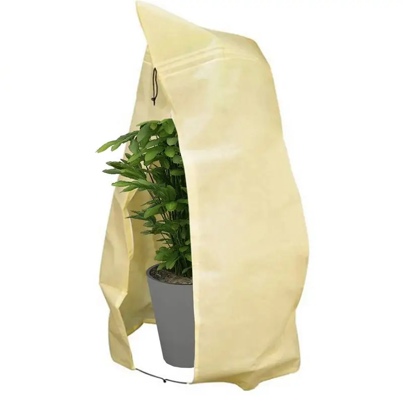 

Protection Plant Bag Winter Warm Fruit Tree Pot Cord Cover For Outdoor Greenhouse Vegetable Frost Cold Freezing Bird Prevention