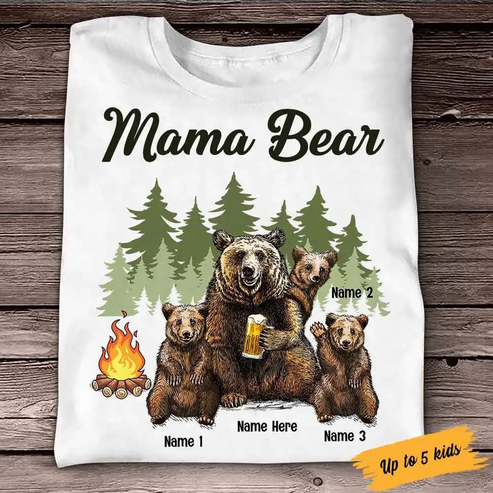 

Mama Bear Mom T Shirt