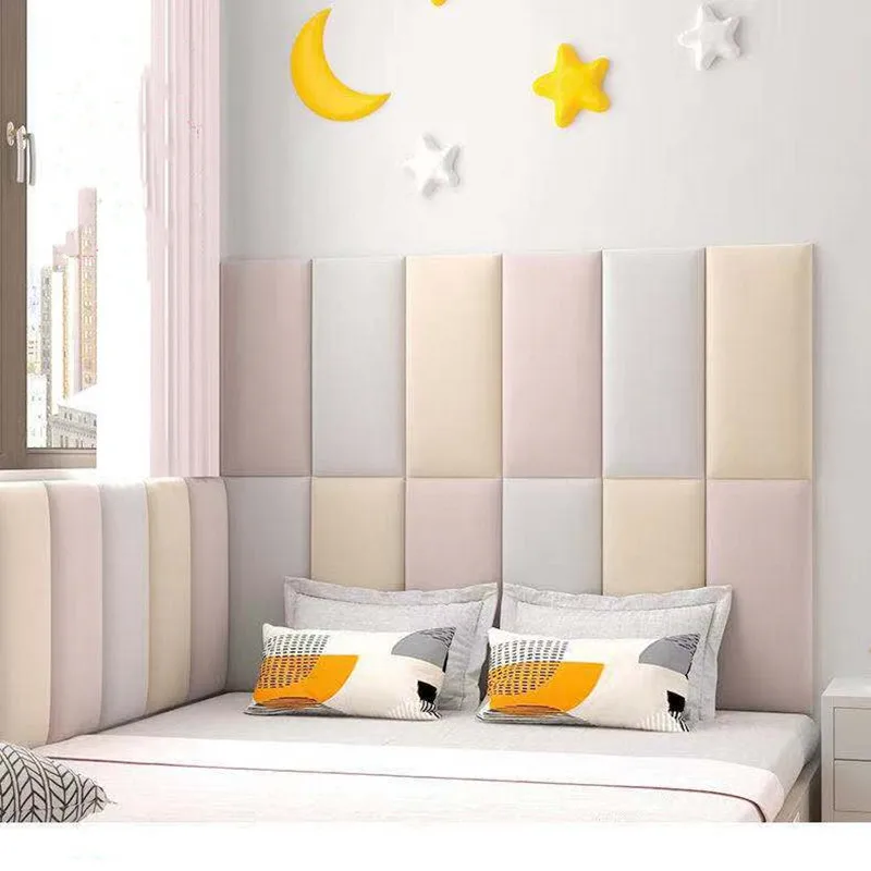 

room decoration bedroom stickers self-adhesive headboard wallpaper anti-collision