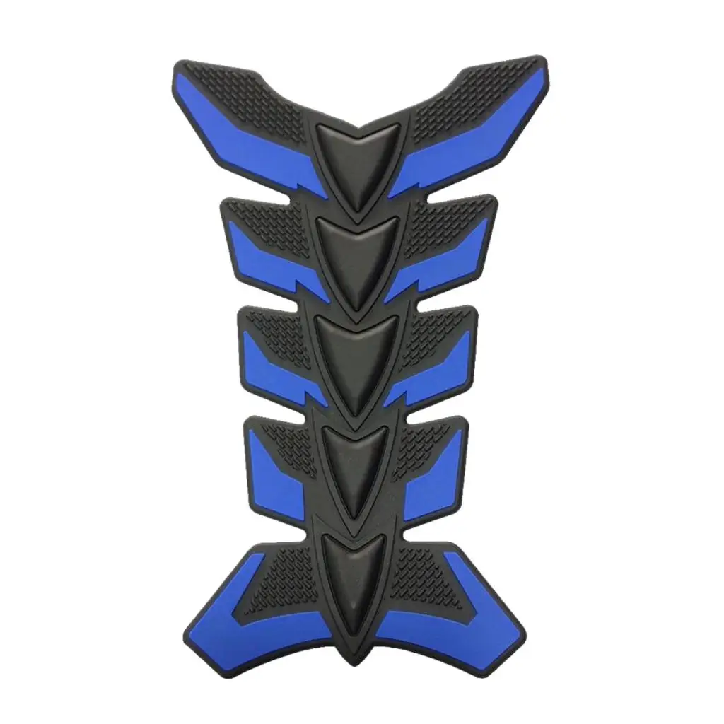 

Blue 3D Rubber Motorcycle Modified Oil Tank Decal Sticker