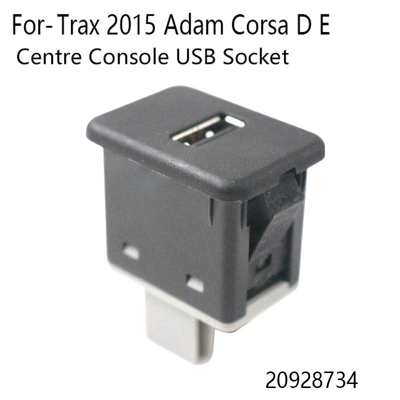 

Car USB Port Centre Console USB Socket For-Chevrolet Trax 2015 Opel Adam Corsa D E 20928734