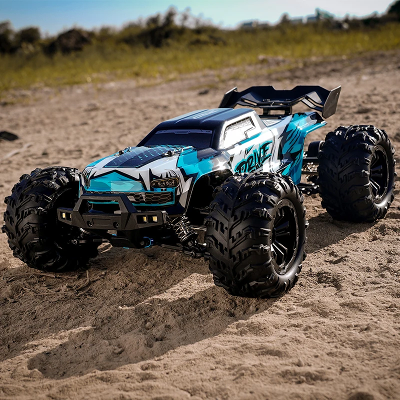 

Rc Cars Off Road 4x4 with LED Headlight 1/16 Scale Rock Crawler 4WD 2.4G 50KM High Speed Drift Remote Control Monster Truck Toys