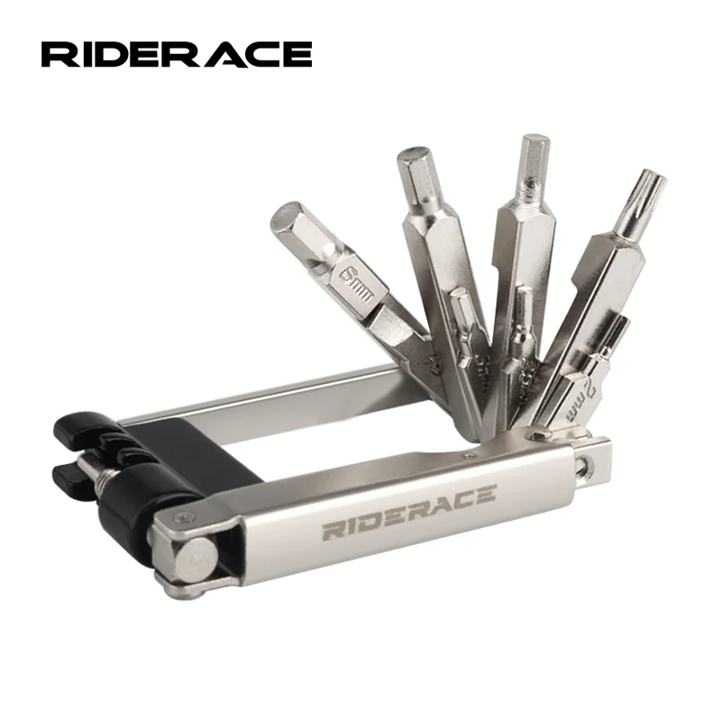 Bicycle Repair Tool Kit Foldable Hex Spoke Wrench For MTB Ch
