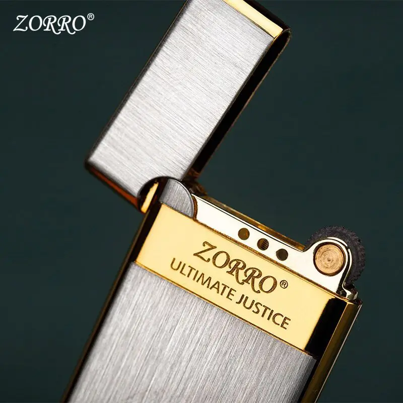 Фото Zorro ультратонкий, легко устанавливаемый чехол для сигарет, шлифовальный круг, надувная зажигалка, Мужская игрушка №2