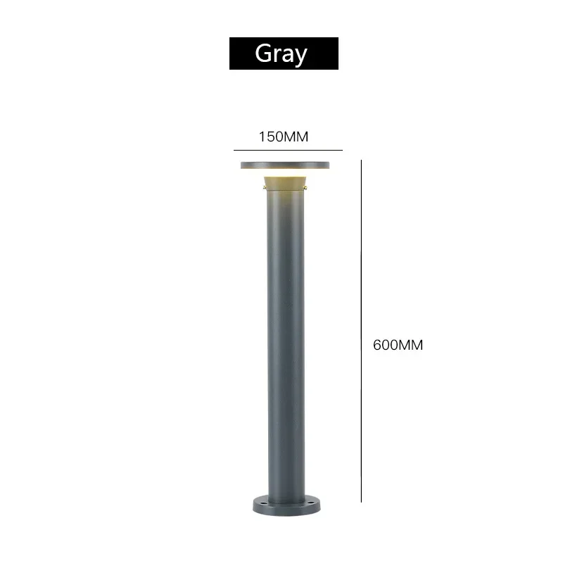 

Уличные фонари Ynhaw, черные, алюминиевые, 10Вт