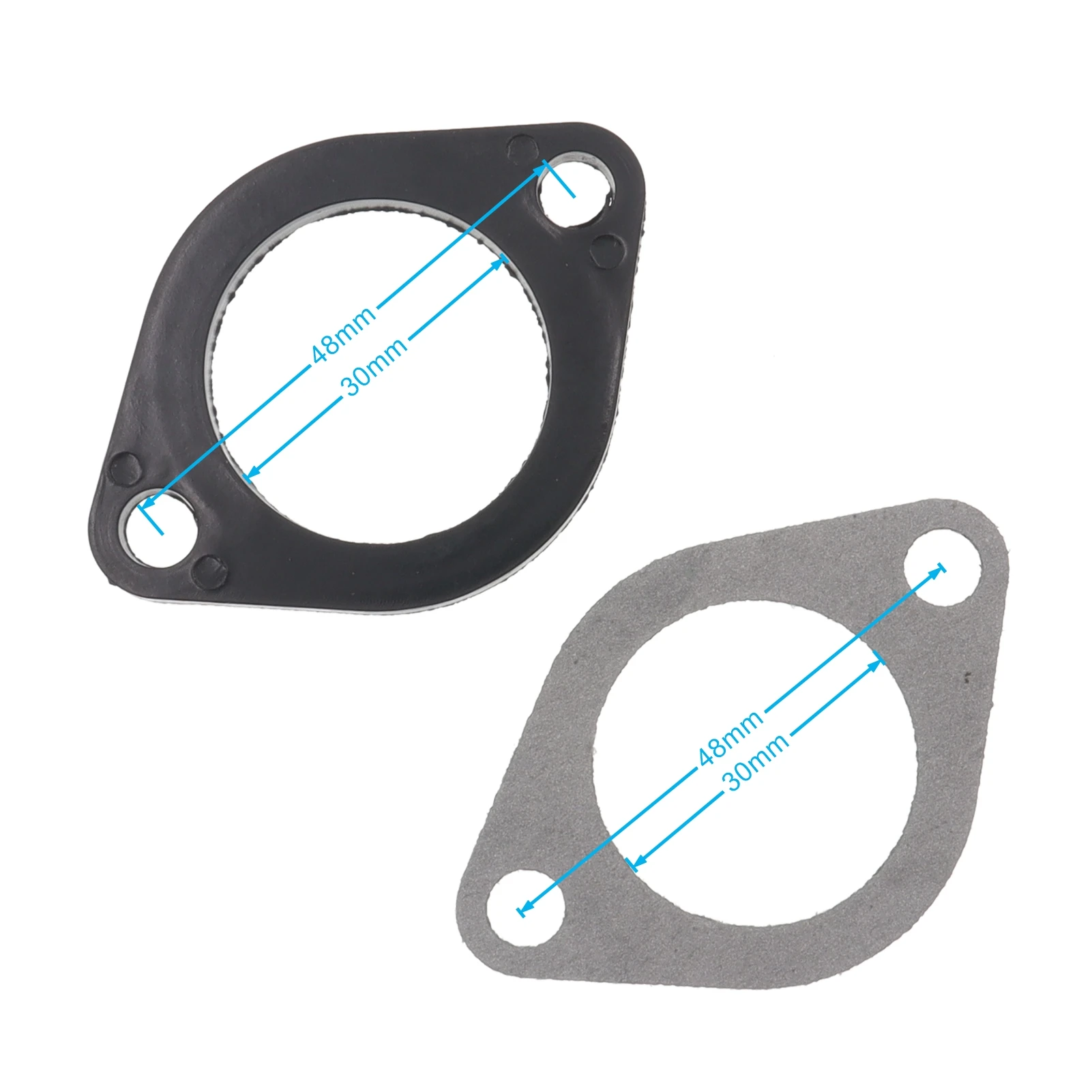 

1 Set 30mm PZ30 Carburetor Manifold Intake Pipe Gasket for 175cc 200cc Dirt Pit Bike Motorcycle