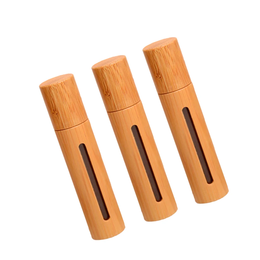 

3 Roll On Bottle Cover Roller Refillable Container for Outdoor Ladies