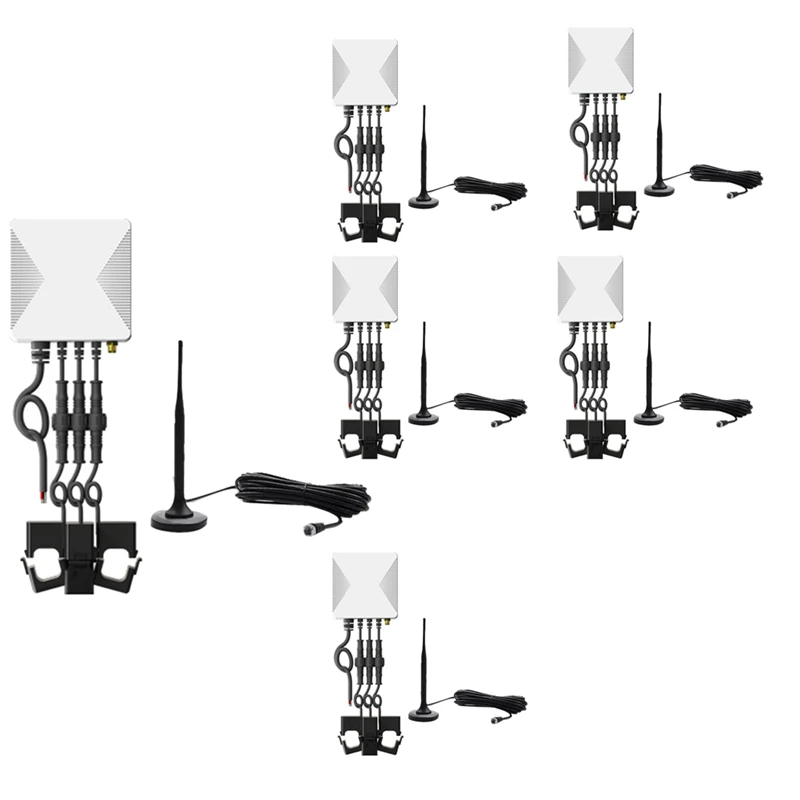 Tuya Zigbee 3-фазный счетчик энергии кВтч силовые клещи трансформатор тока монитор