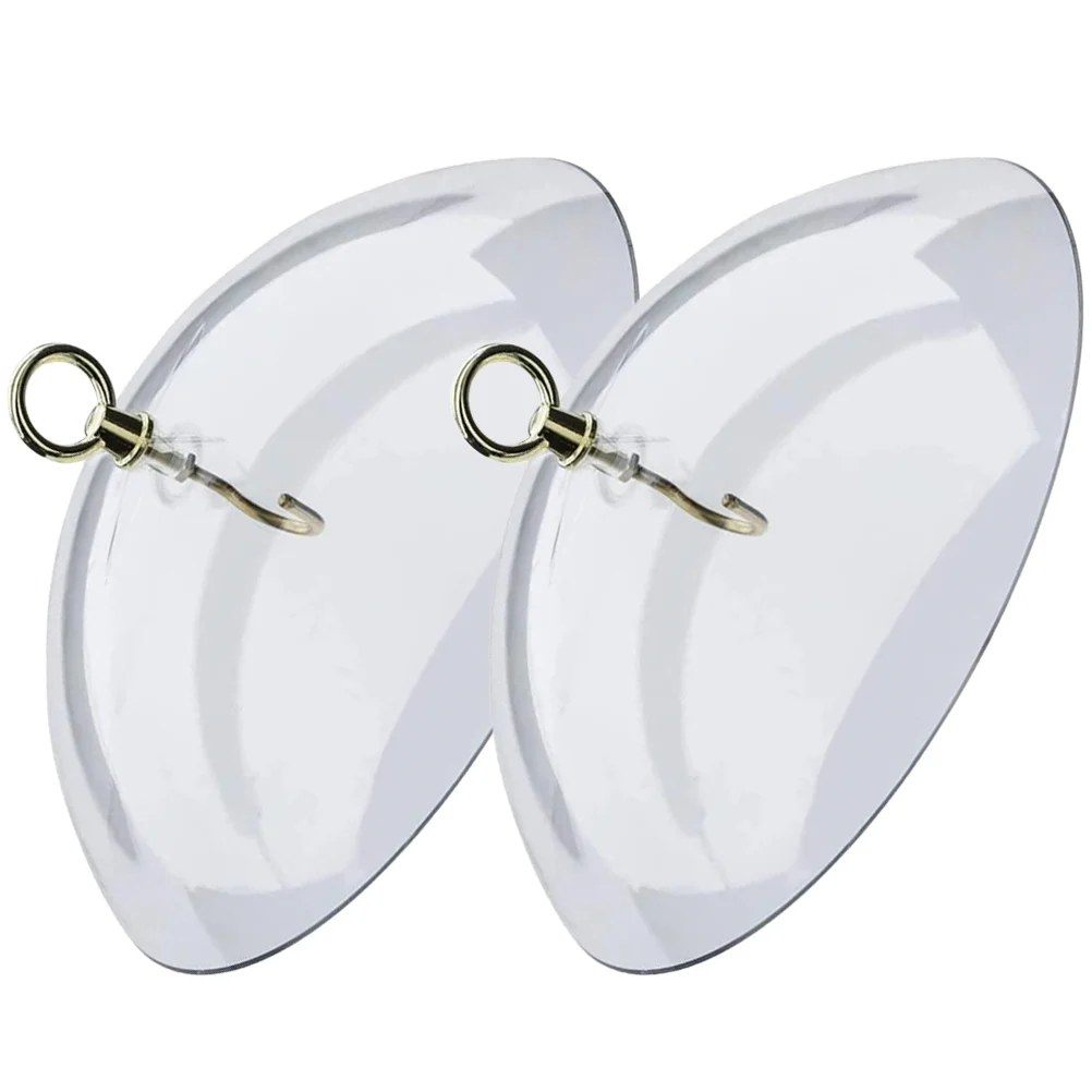 

2 Pcs Squirrel Guards Bird Feeders Large Outdoor Planters Small Squirrel Baffle Bird Cage Rain Shield Plastic Planter