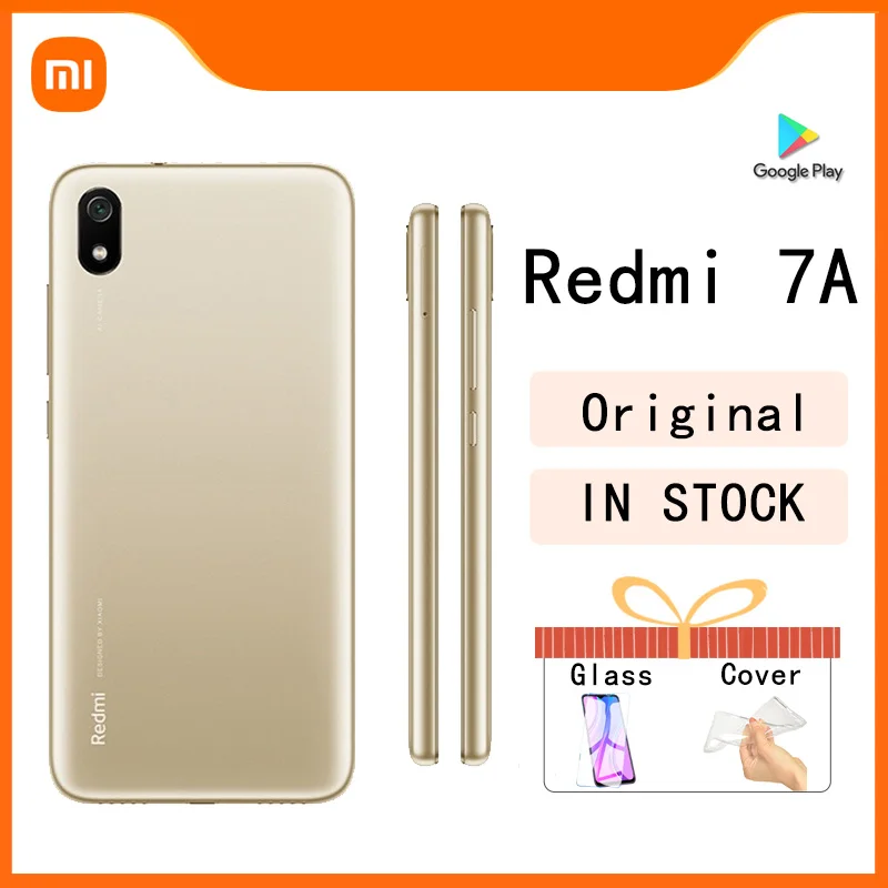 original xiaomi redmi 7a celular smartphone 3gb 32gb 4000mah snapdragon 439 processor android mobile phone global rom version free global shipping