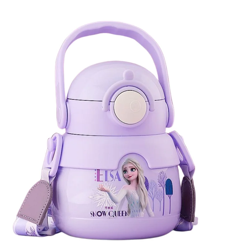 

Frozen around Elsa children's insulation cup cute water cup 316 food-grade special personality big belly cup kettle for school