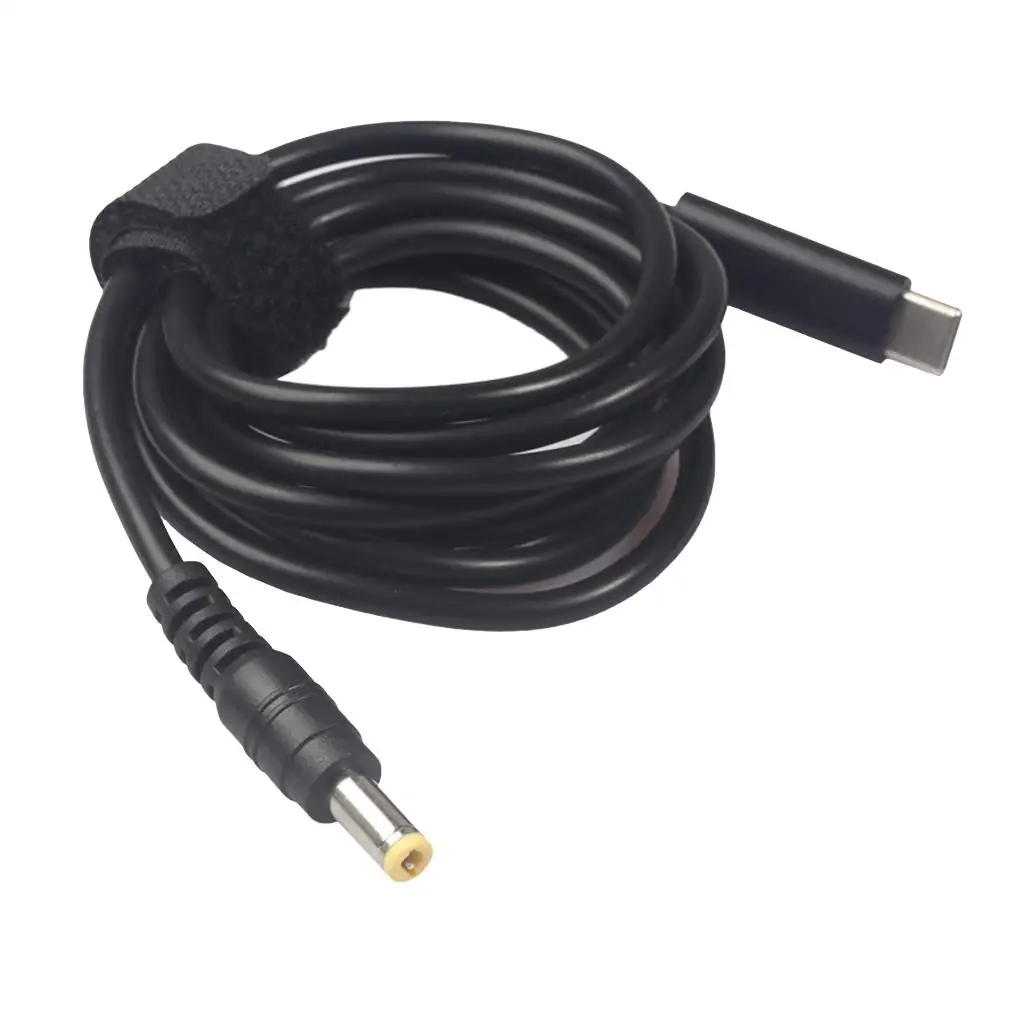 

USB to 5525 5.5mmx2.5mm Plug PD Charging Cable for PC Laptop DVD
