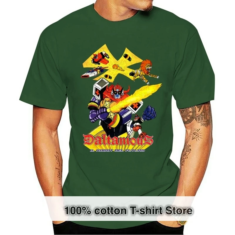 DALTANIOUS суперробот мультфильм футболка для UOMO E ребенок футболки Повседневная