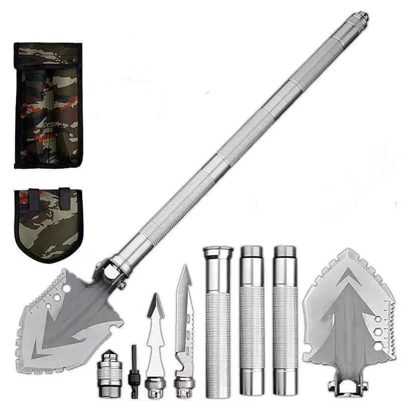 

Professional Outdoor survival Tactical Shovel Garden Tools Folding Military Shovel Camping shovel Defense Security Tools Shovel
